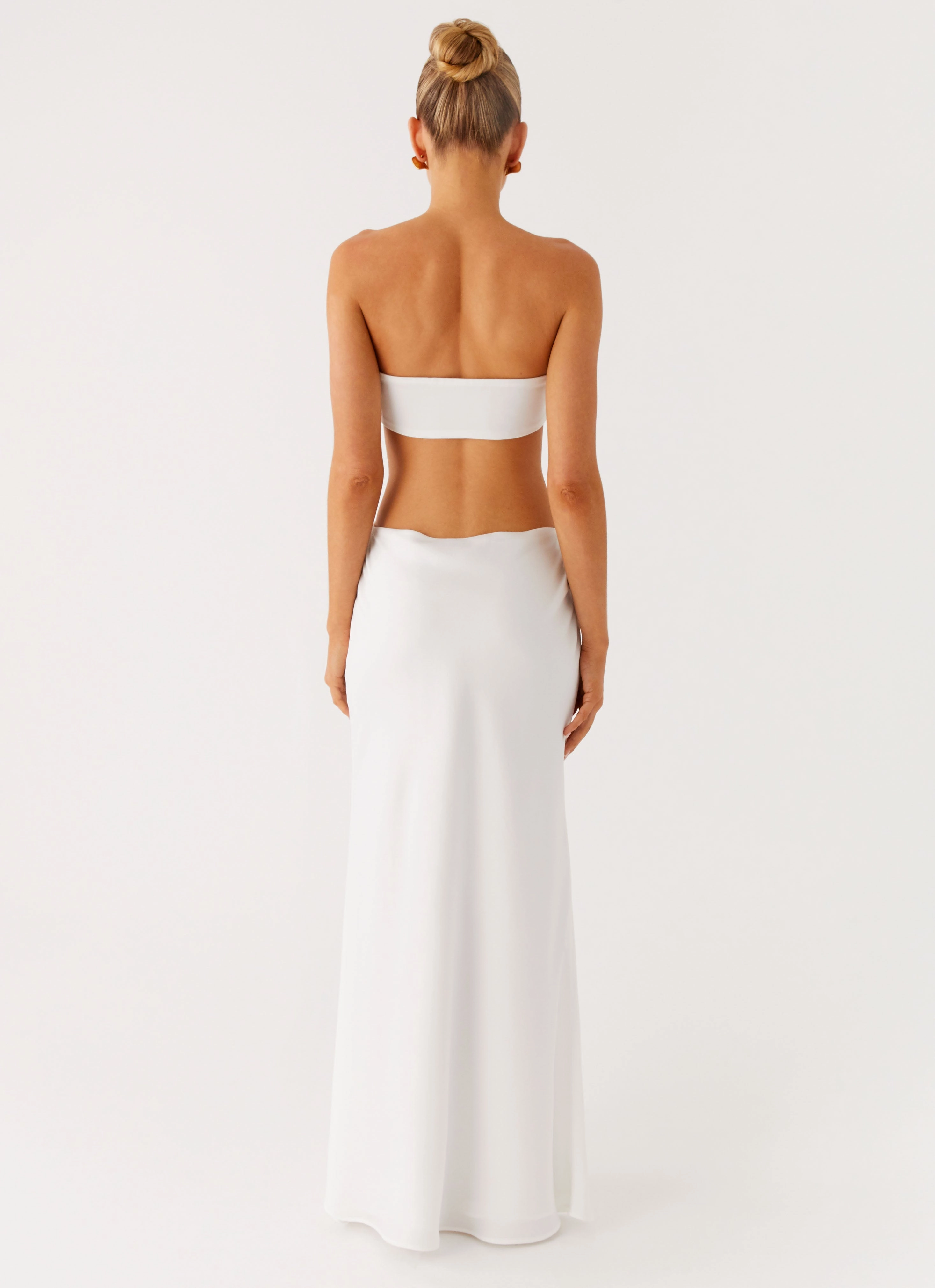 Kiss Me Cut Out Maxi - Ivory