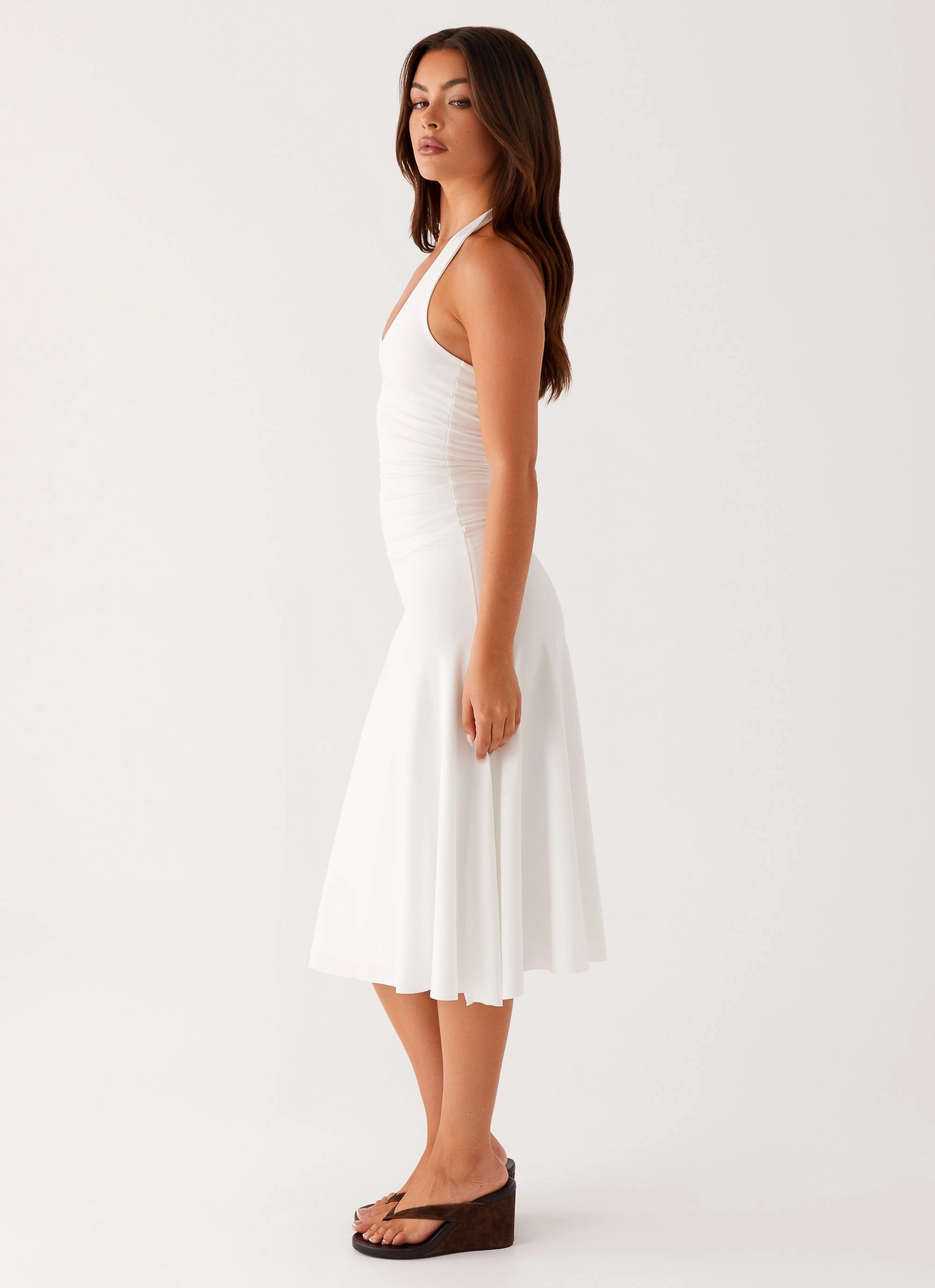 Klyne Midi Dress - Ivory
