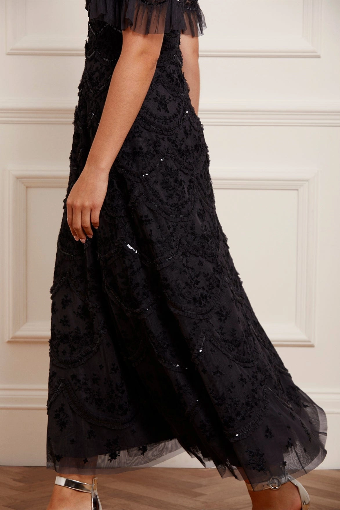 ComfortFitDesign Lily Bloom Ankle Gown