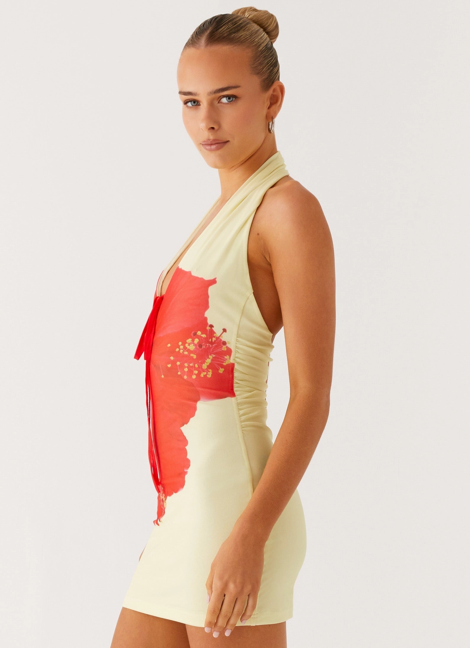 Know You Better Mini Dress - Scarlet Floral