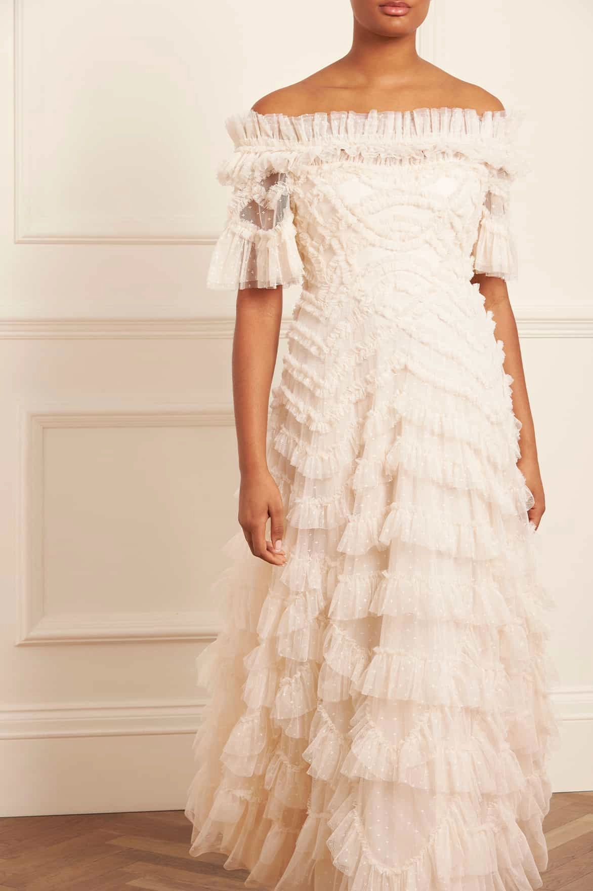 Lana Off-Shoulder Gown Casual Core