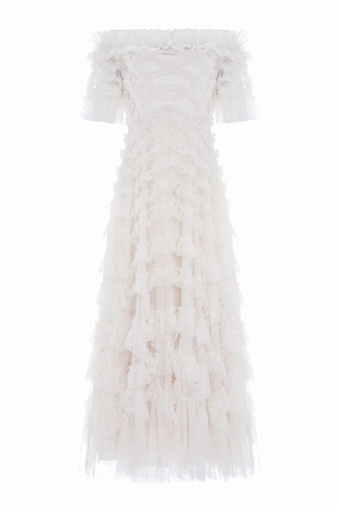 Seasonal Wear Cruise-Wear Lana Off-Shoulder Gown