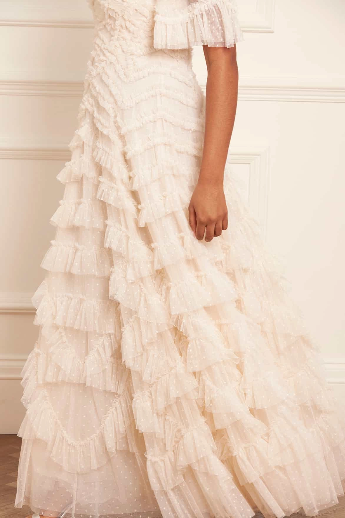 Lana Off-Shoulder Gown Feminine Style