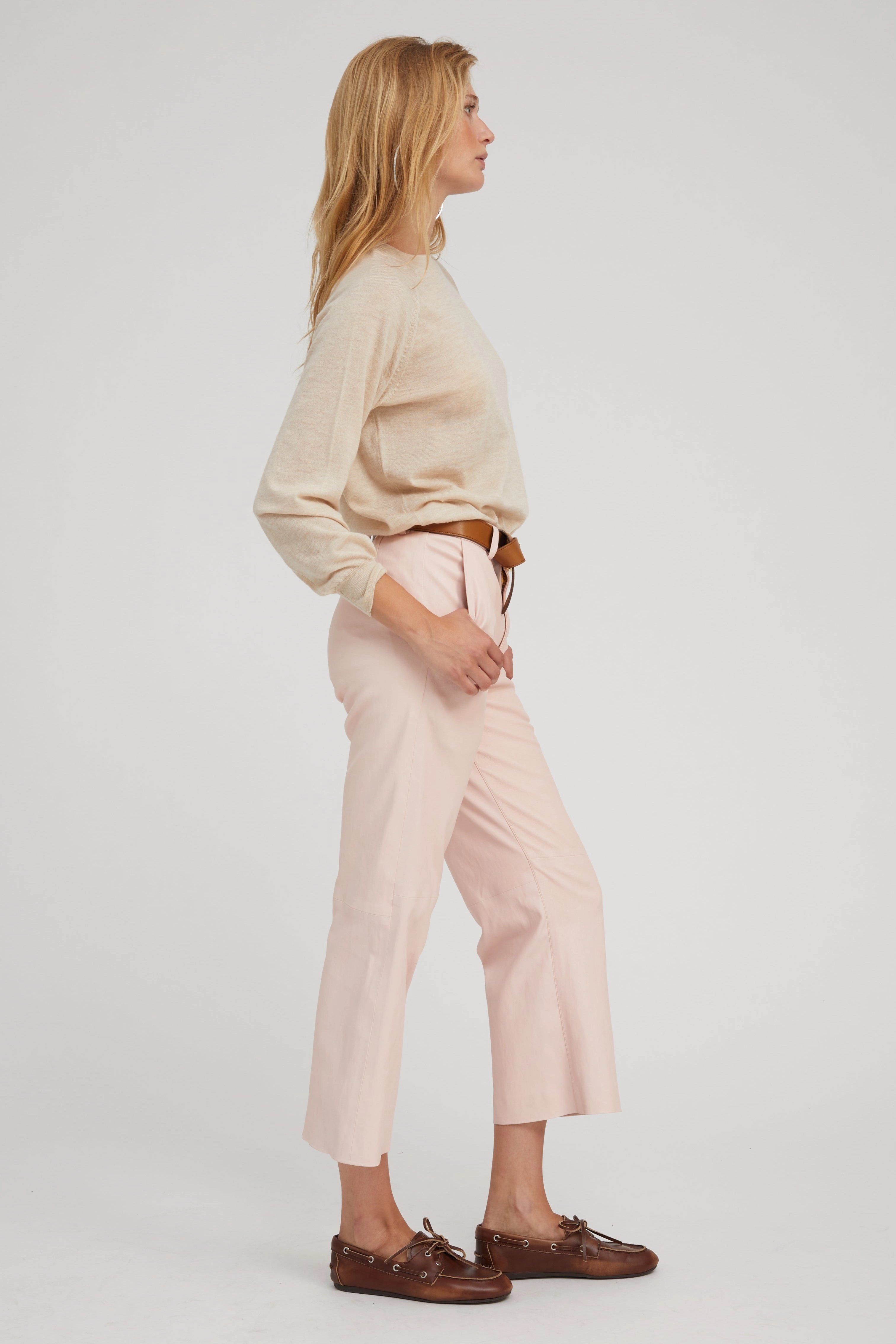 Cool Weather Latte Cashmere Raglan Sweater