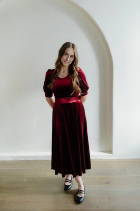 Ivy Dress Velvet-Touch