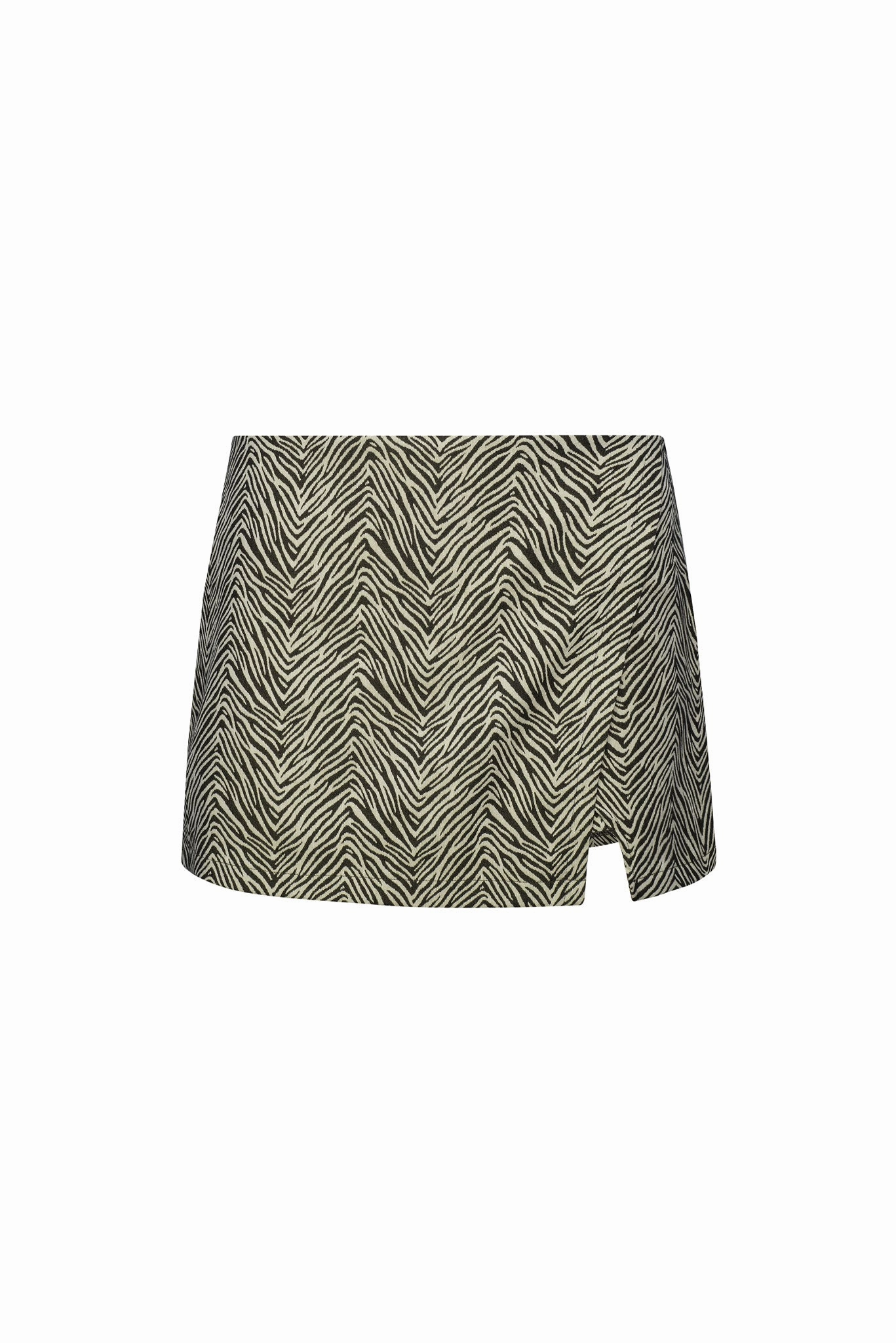 Layla Skort Woven Jacquard - Leon Pastel tone Polished Fit