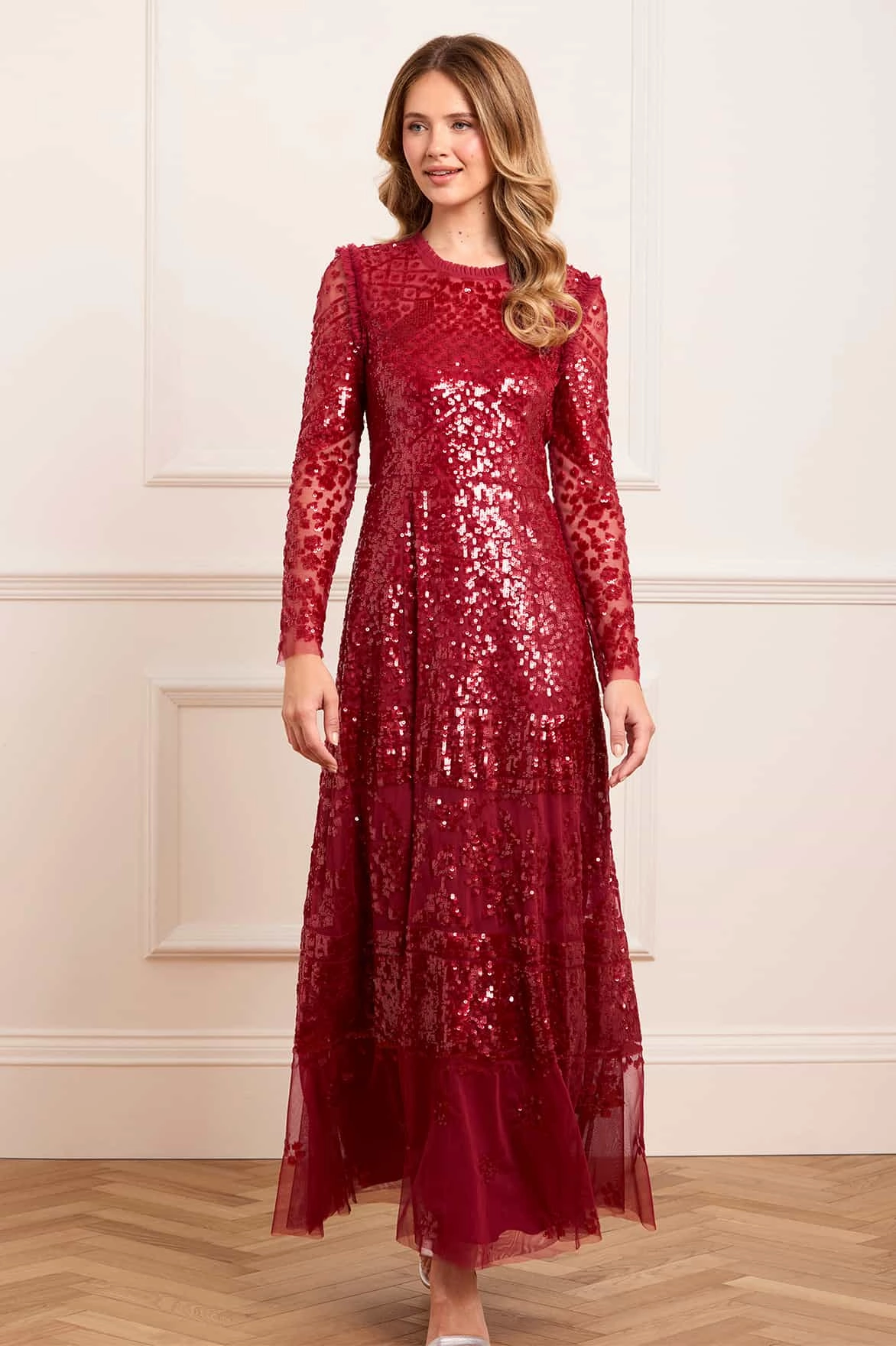 Aurora Gown Formal Choice Metallic-Shine