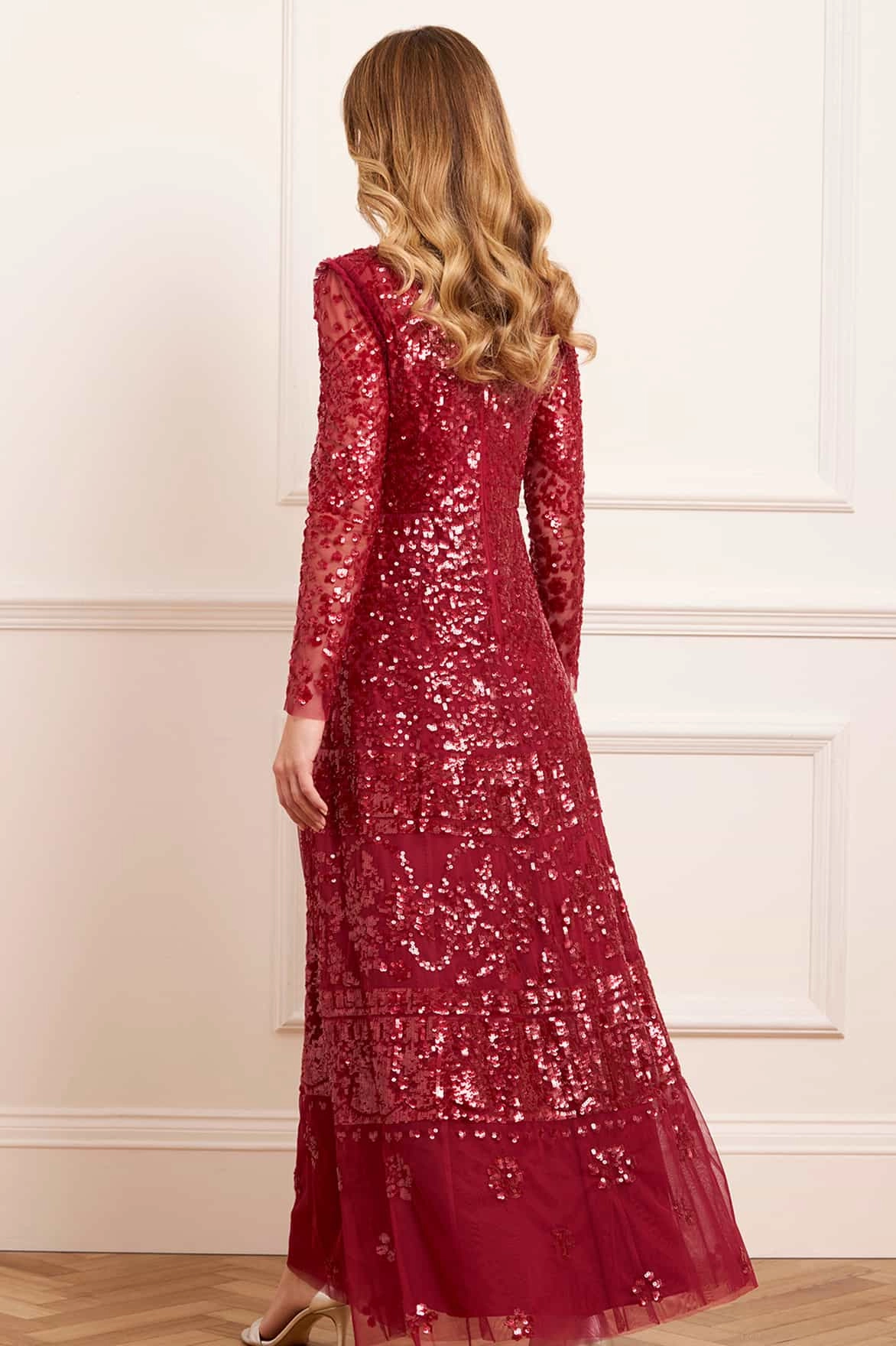 One-Shoulder Aurora Gown