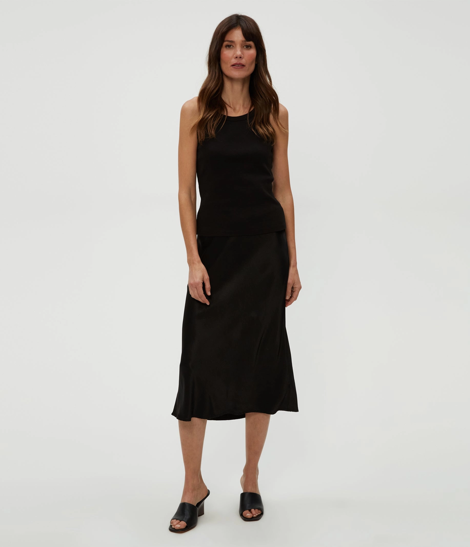 Polished Touch Biodegradable Fabric LEILA BIAS CUT SKIRT