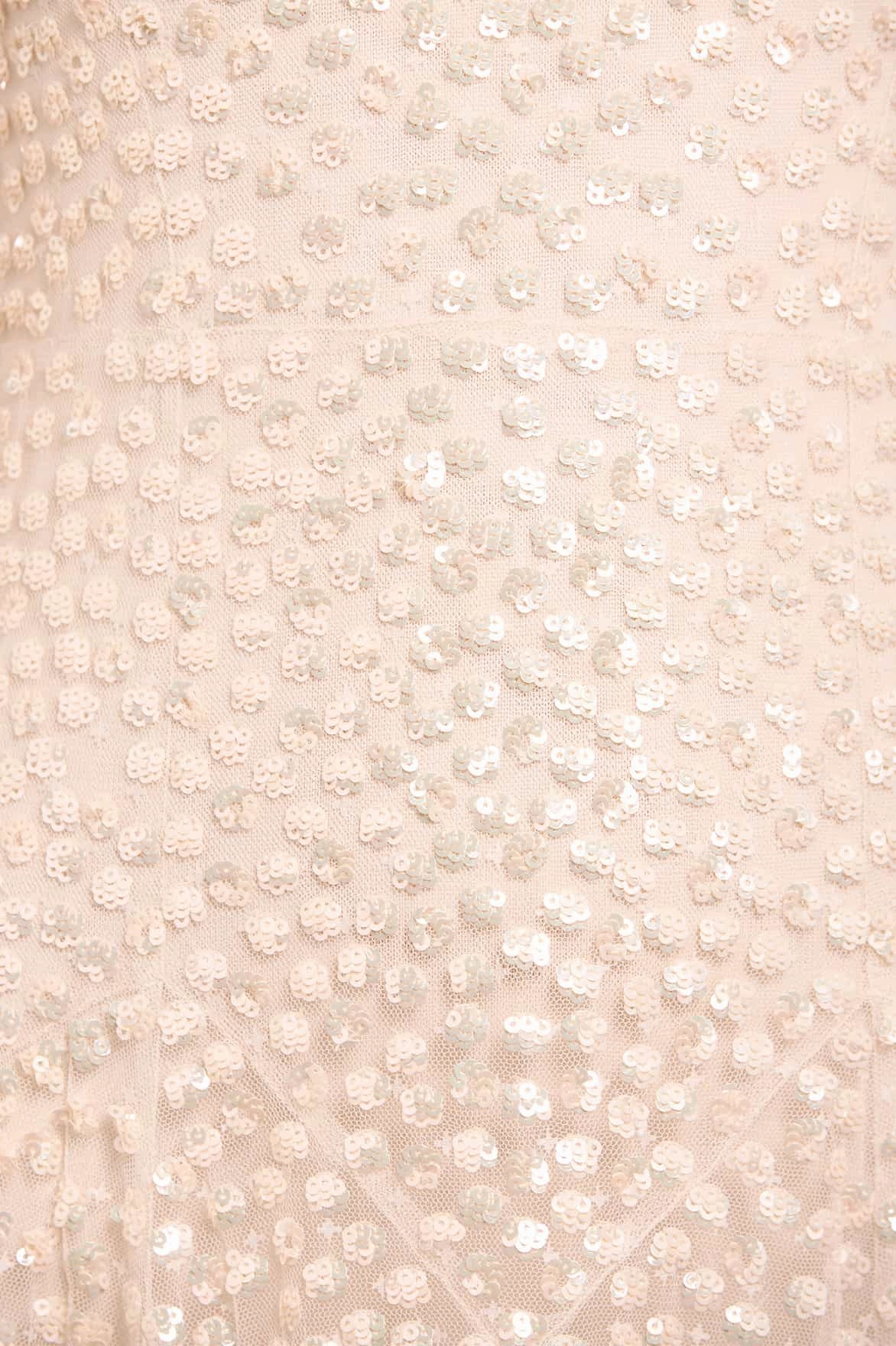 Chilly Wear Leila Dot Sheer Ankle Gown