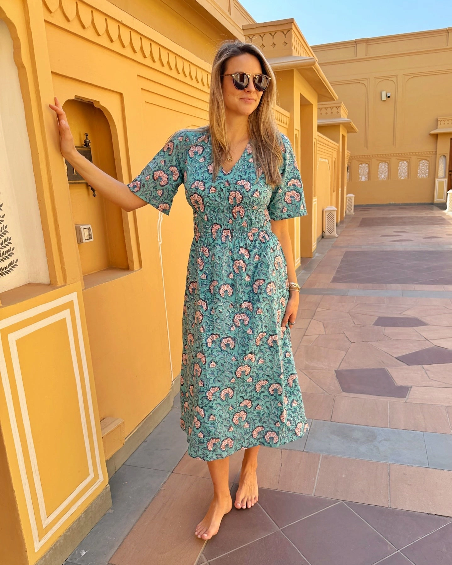 Lexington Dress Teal tango Summer Soft