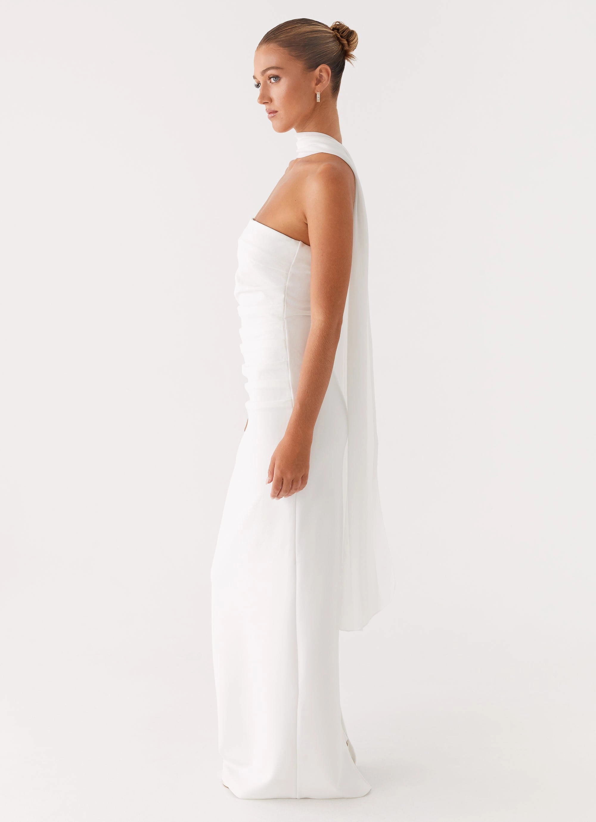 Libra Maxi Dress - White