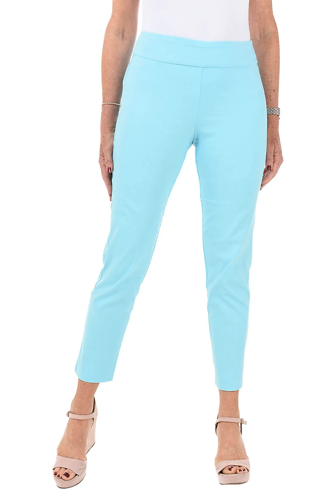 Pull-On Ankle Pant Flattering Cut Chill Mode