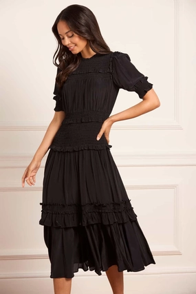 Refined touch Weekend Edge Emilia Crepe Ballerina Dress