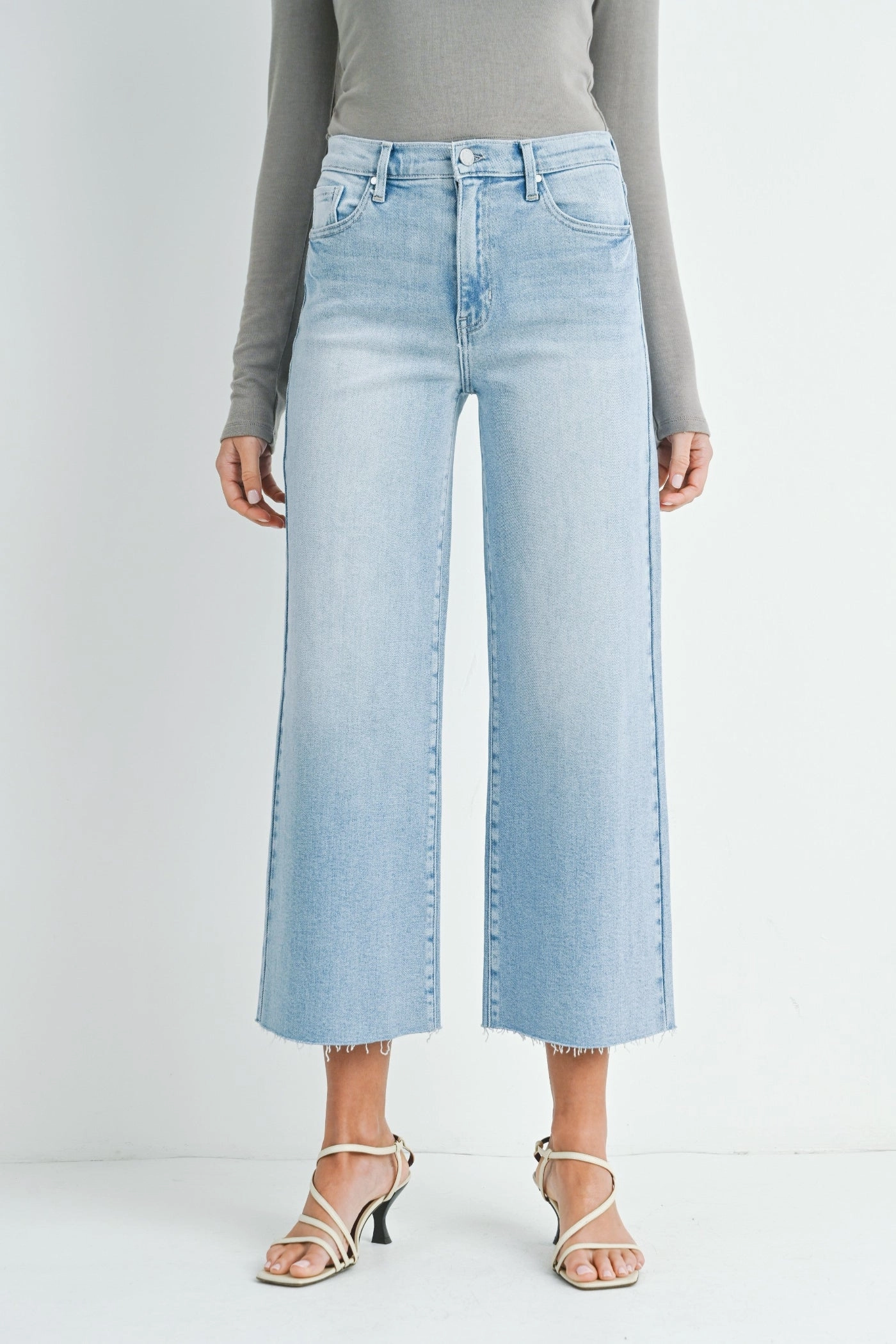 ANNYA SCISSOR CUT JEANS Bold Earthy