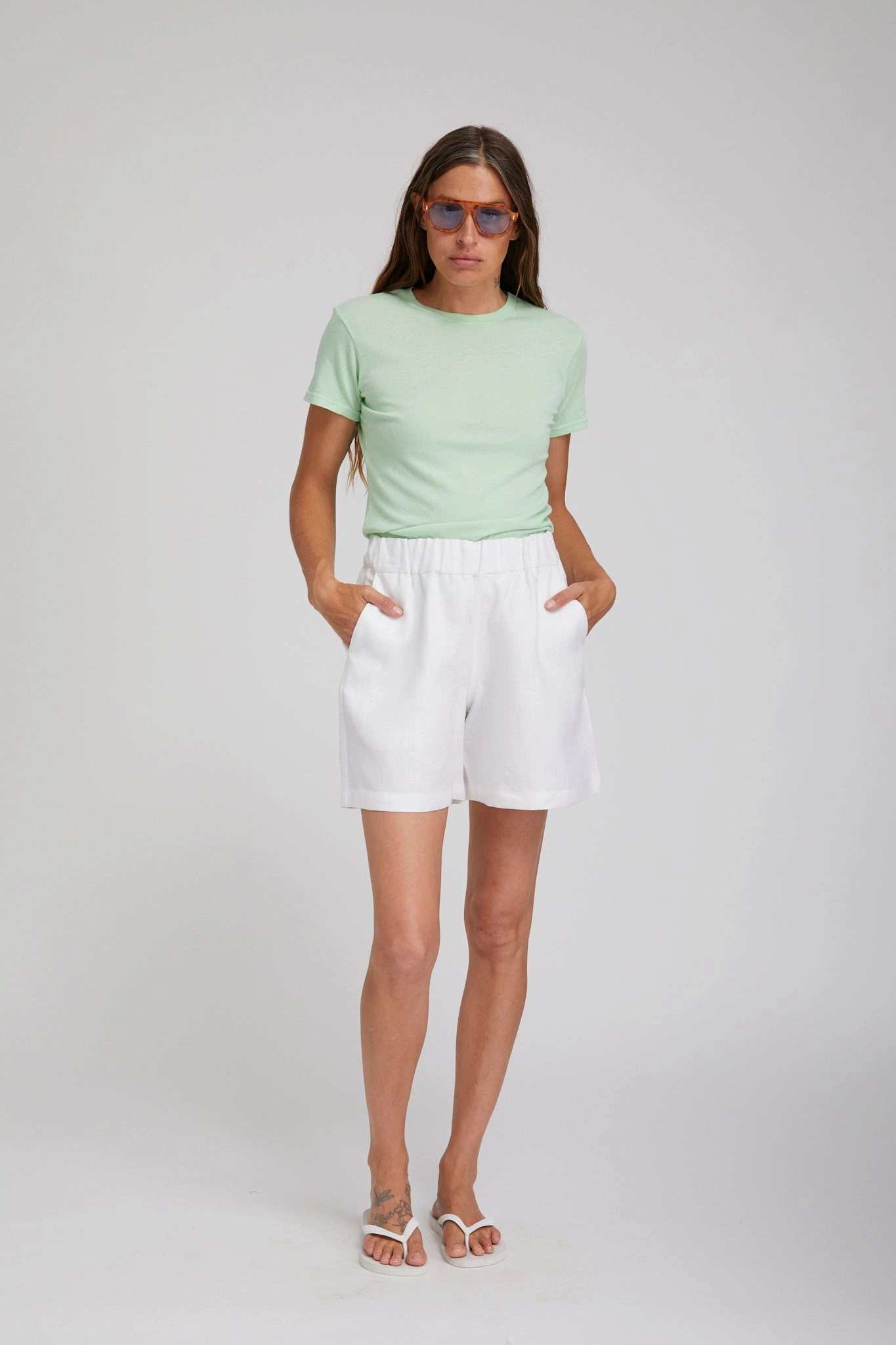 Bold Design CarbonNeutral Production Light Green Cotton Baby Tee