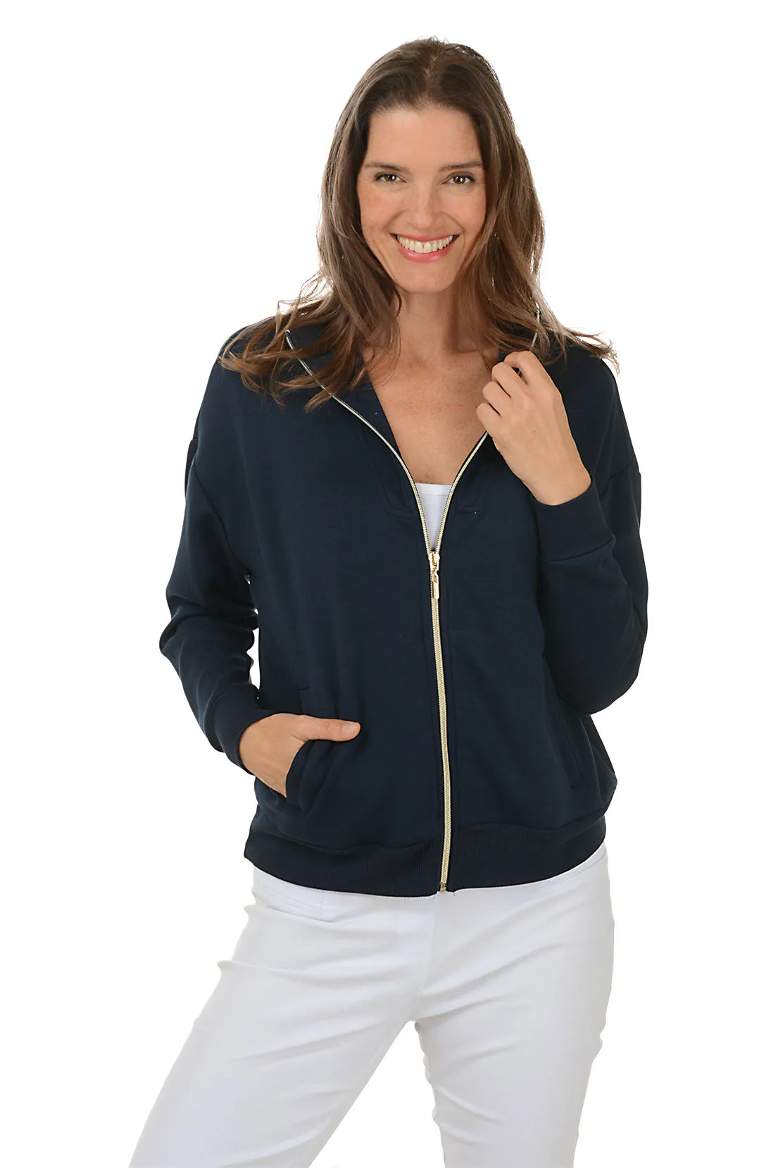 AllSeason Wearability Full Zip Dolman Sleeve Jacket
