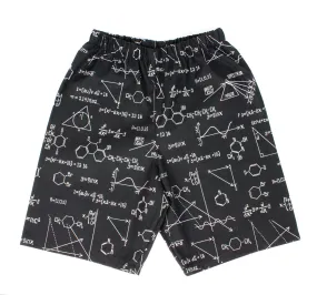 cardigan Boy's Black Geometry Shorts# BS-G24