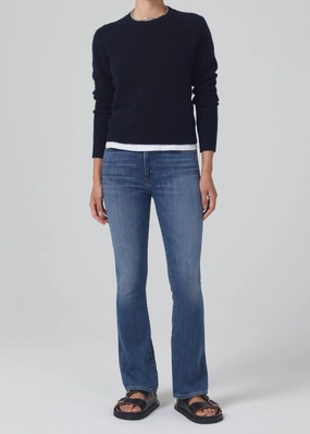 Morning Stroll Professional Wear Brunch Outfit Lilah High Rise Bootcut 30" in Lawless