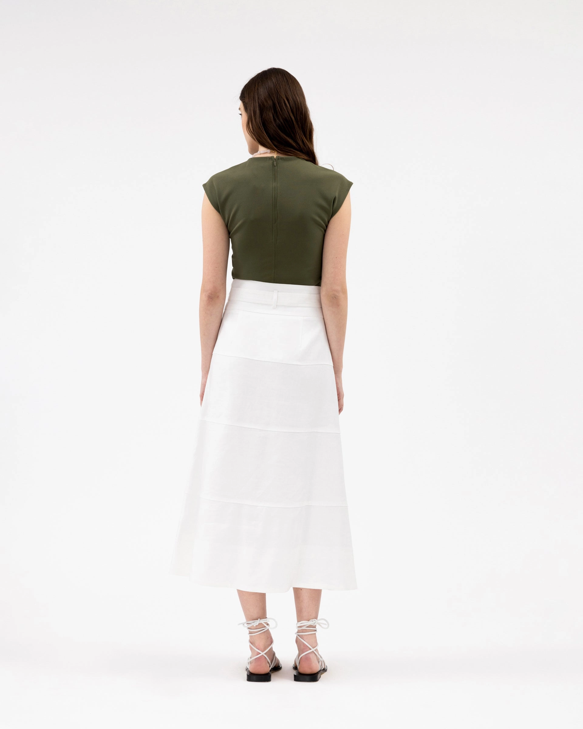 Linen Hudson Skirt Warm Layer Fade Resistant Dye