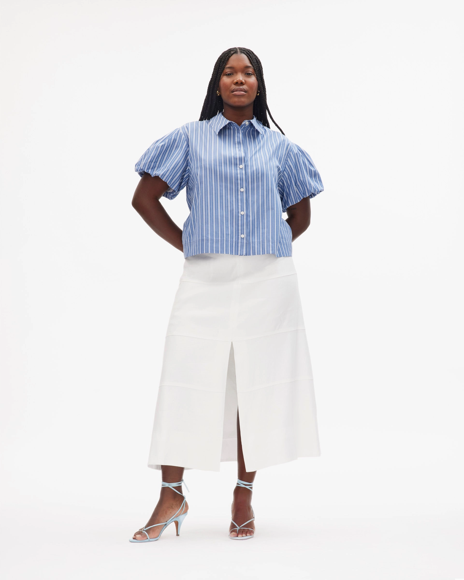 Ripstop Fabric Technology Padded hips Linen Hudson Skirt
