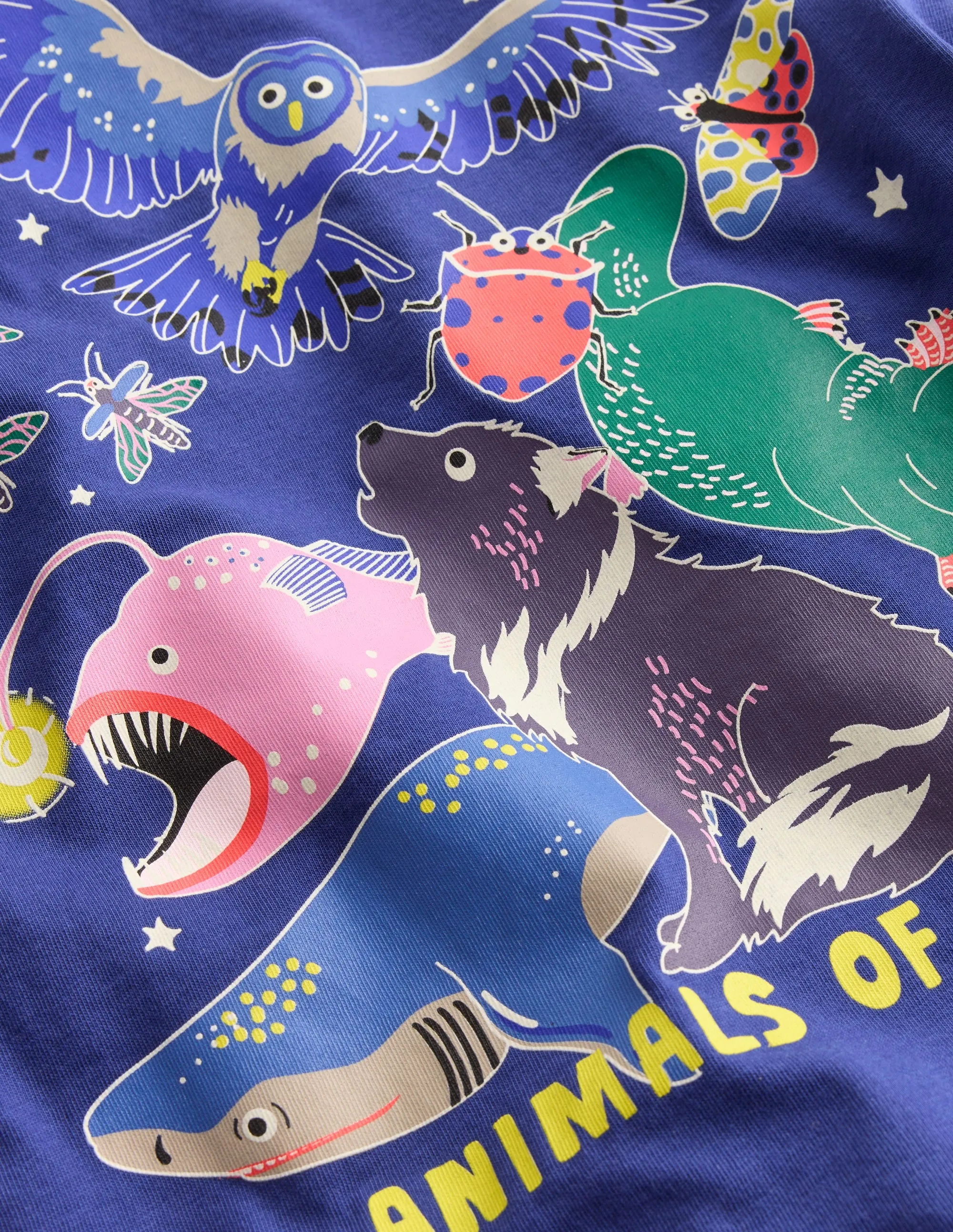 Long Sleeve Glow T-shirt-Medieval Animals of the dark Convertible Design elegant design