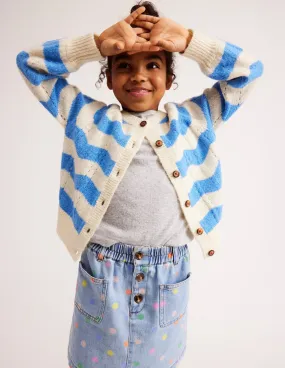 Long Sleeve Pointelle Top-Grey Marl soft look Unisex