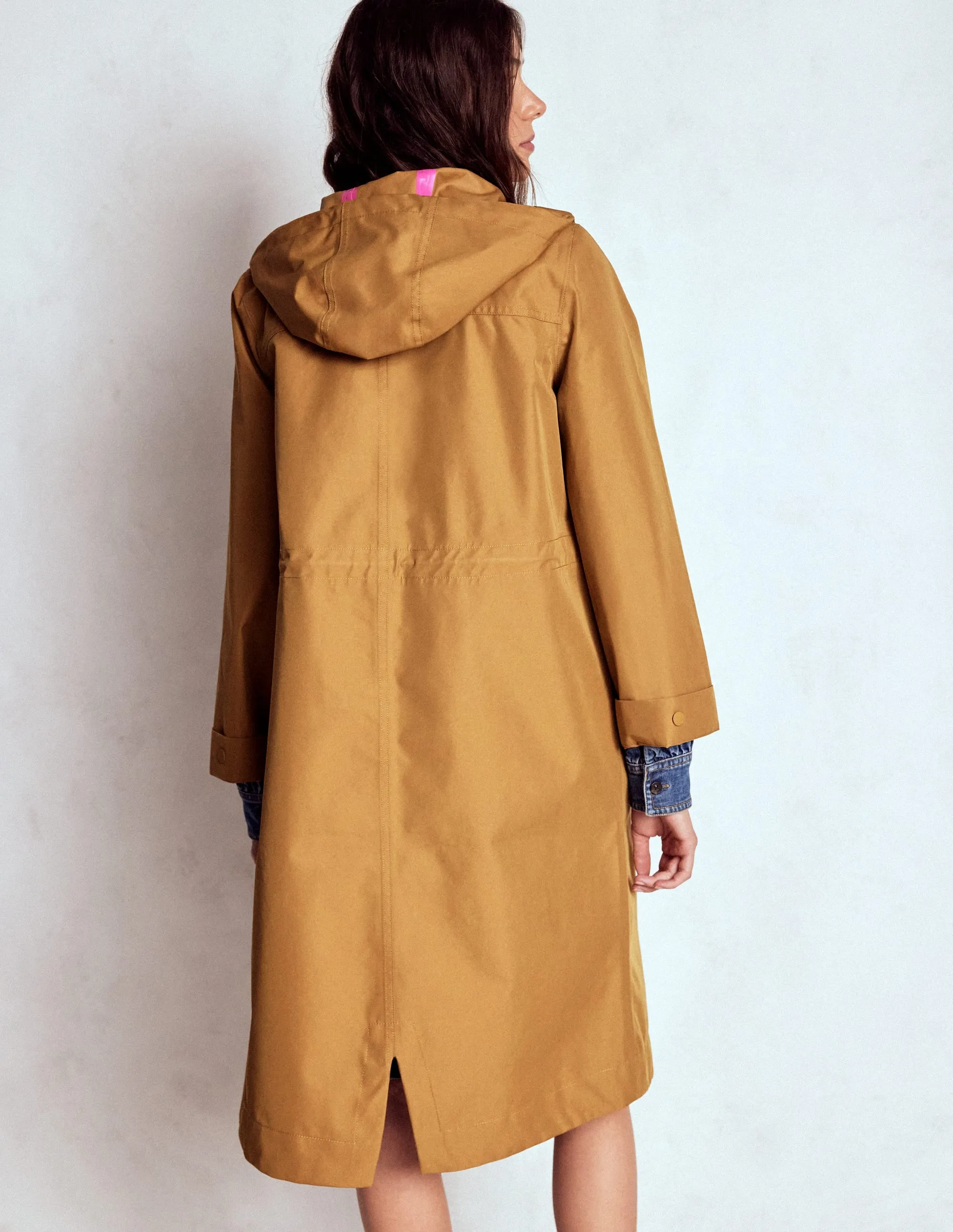 Longline Rain Mac-Hazelnut Brown Adaptive Layering System