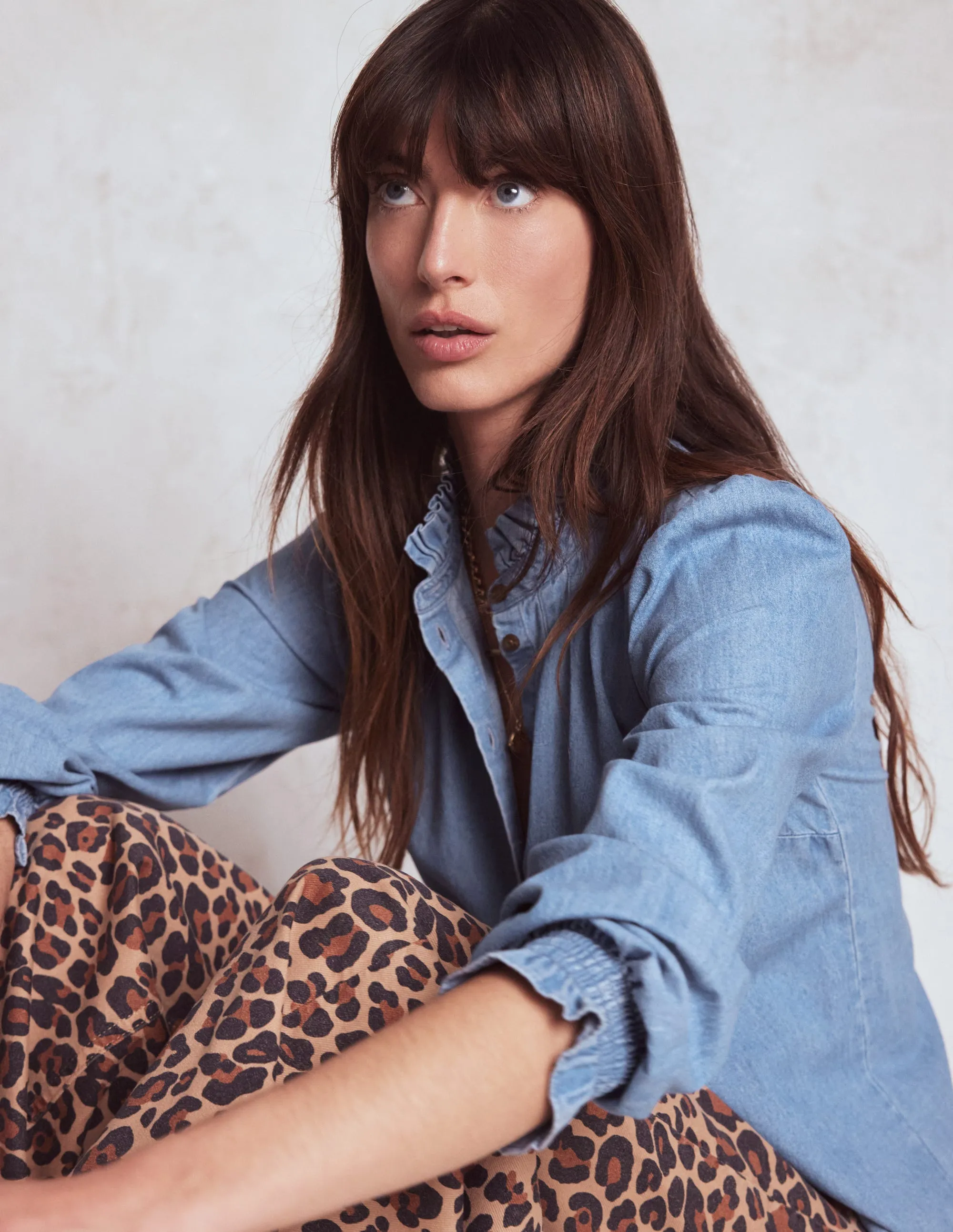 Lorna Denim Top-Light Authentic Comfortable Cut