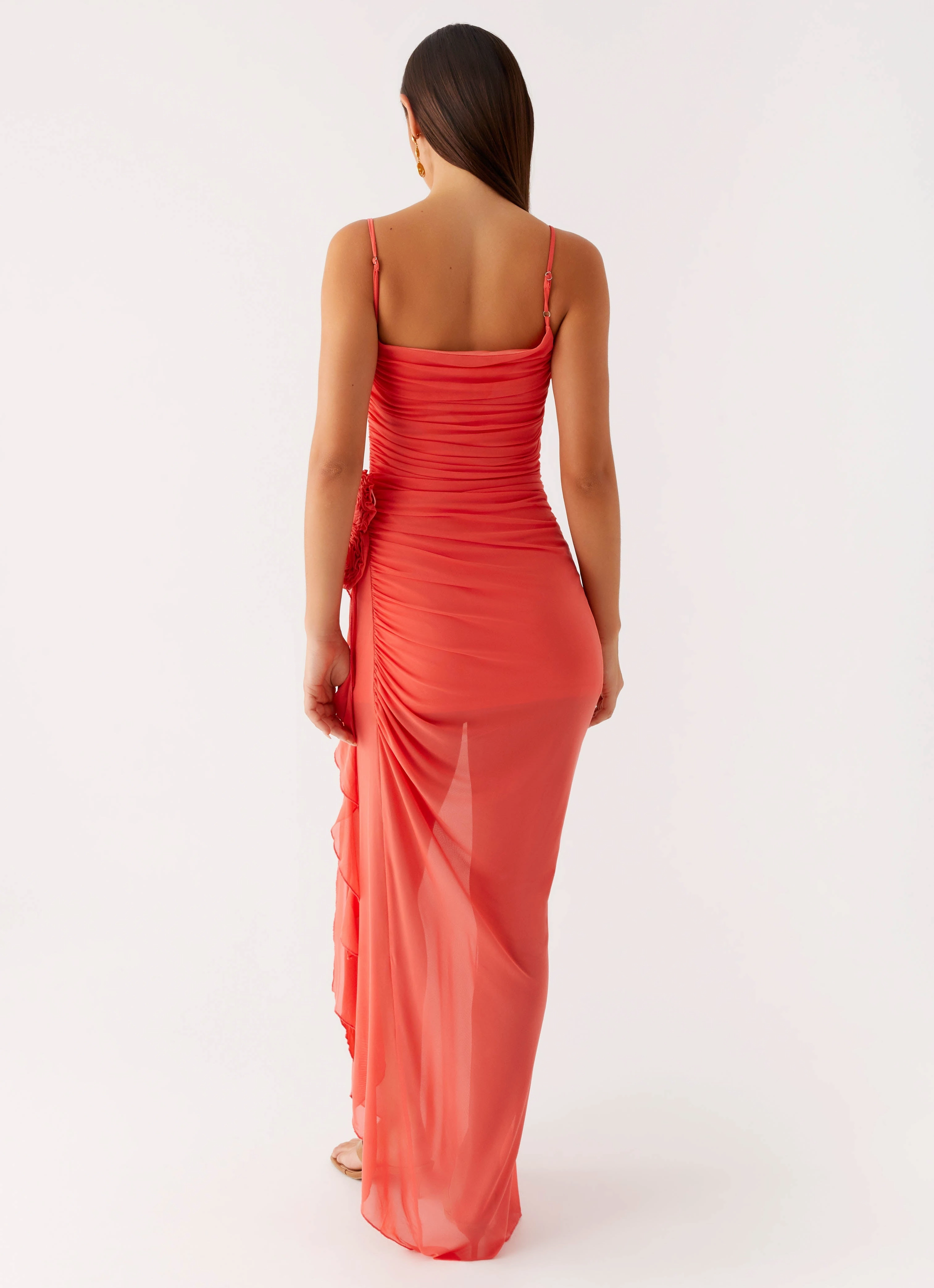 Louana Maxi Dress - Coral