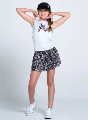 Durable Reinforced Elbows Love Letter Tie Back Tank