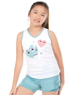 Love Me Rib Tank Layered Look