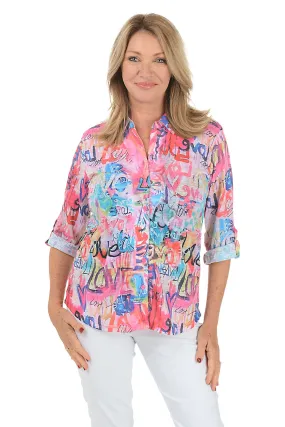 Love Roll-Tab Knit Shirt SeamlessSidePanels