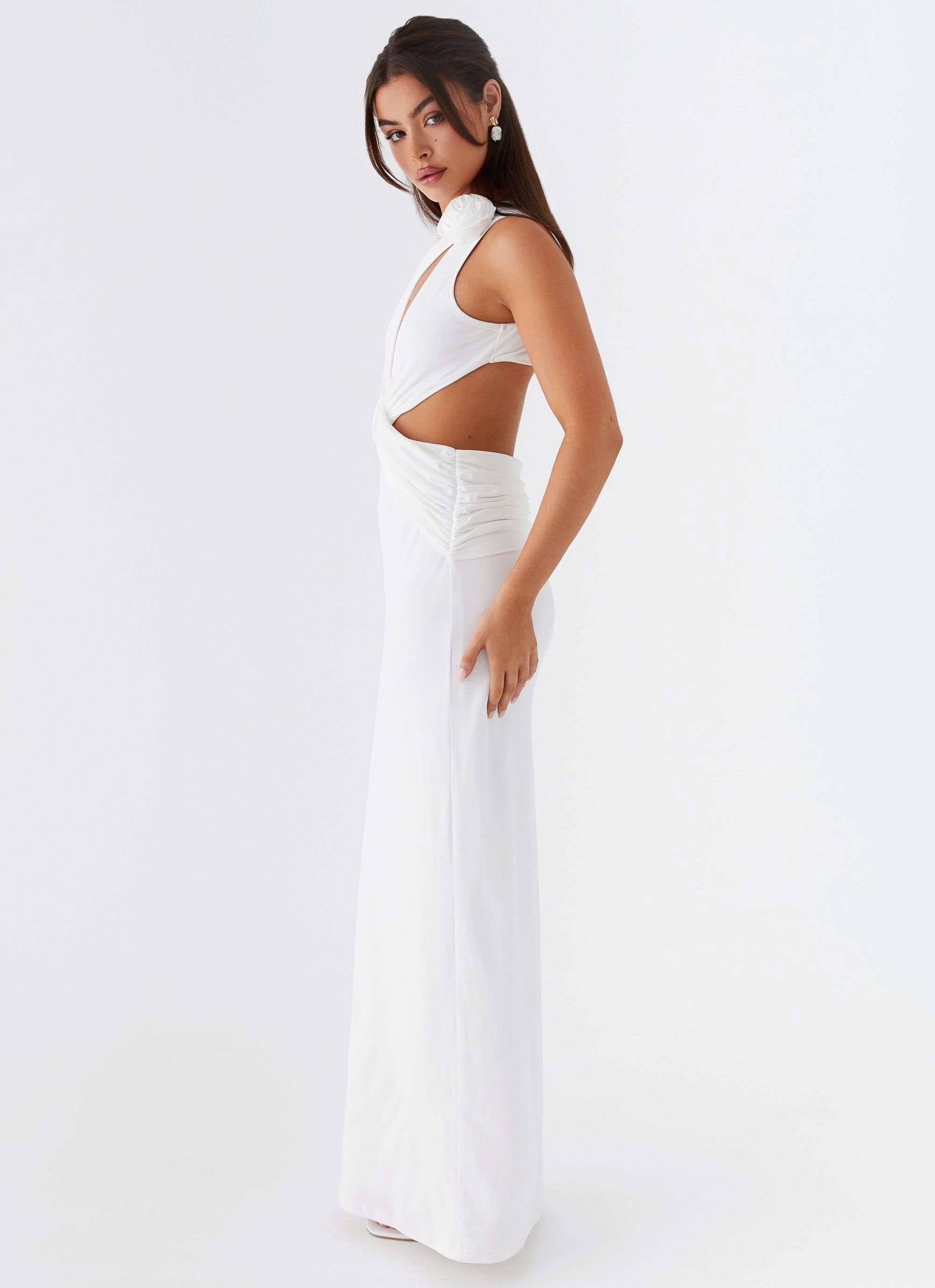 Lovesome Rosa Maxi Dress - White