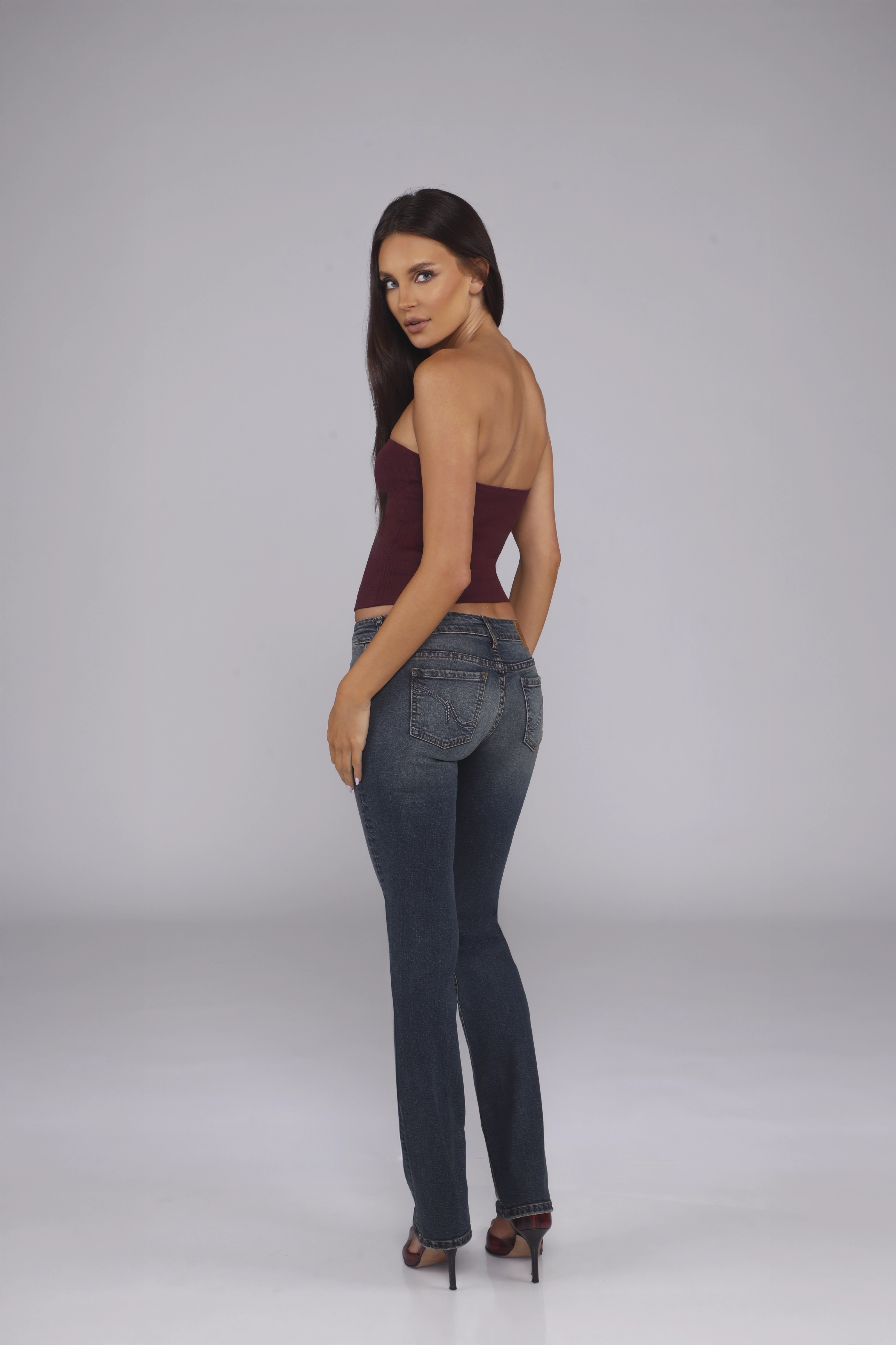 LOW DOWN SKINNY / MIDNIGHT TIDE Hygienic Inner Layer Flex Wear