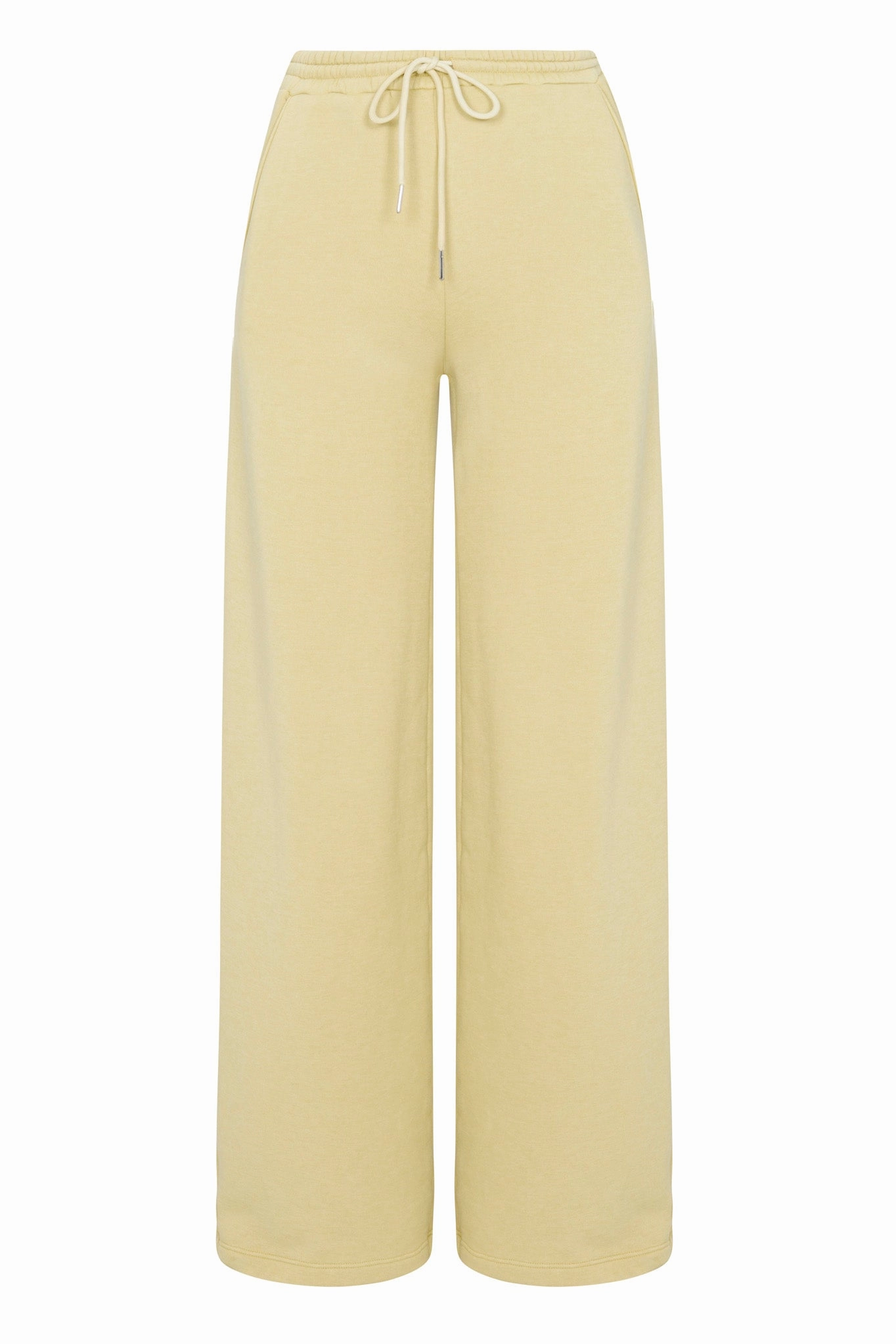 Pistachio Baggy Sweatpants Ribbed Trims