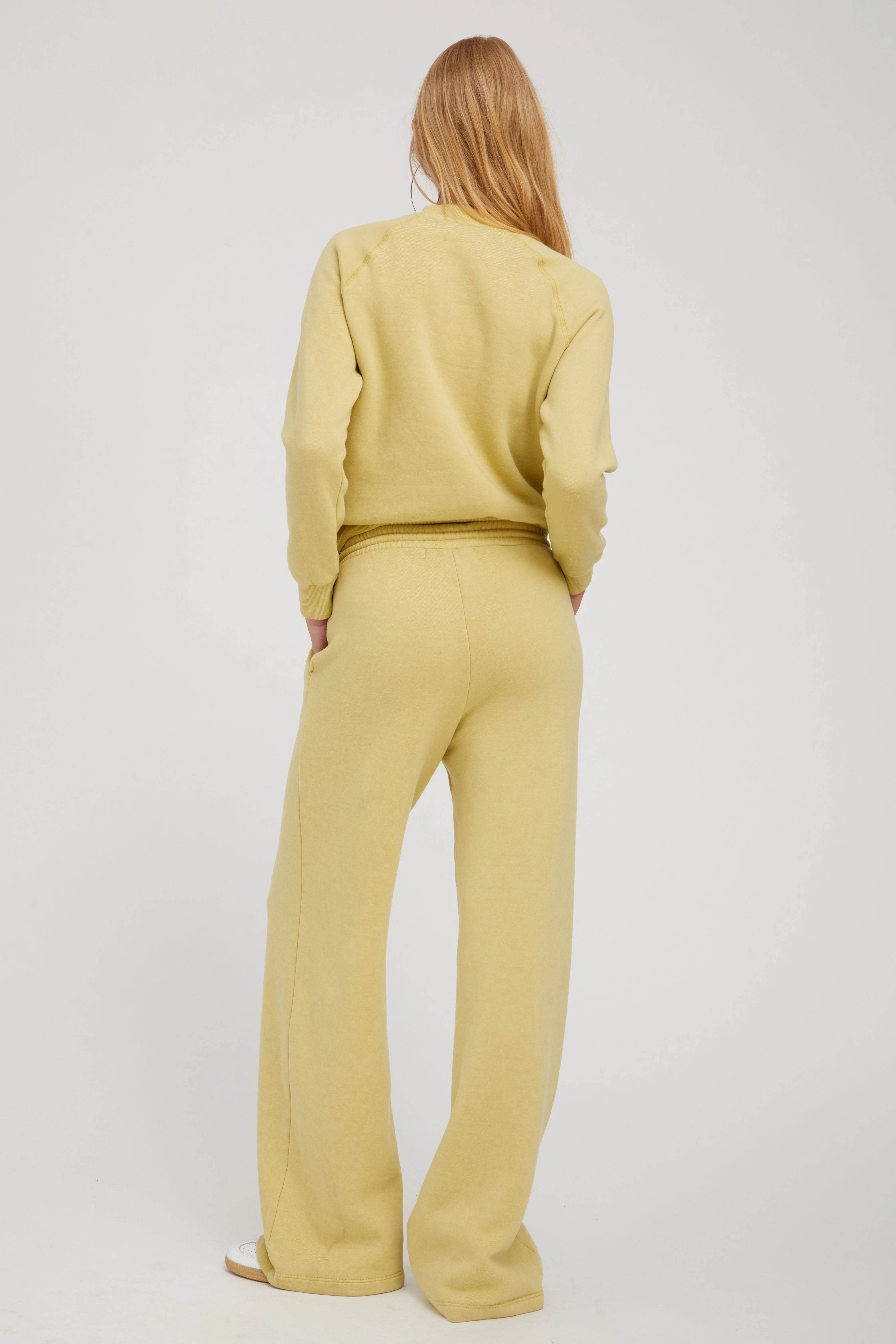 Pistachio Baggy Sweatpants Temperature Control Fabric