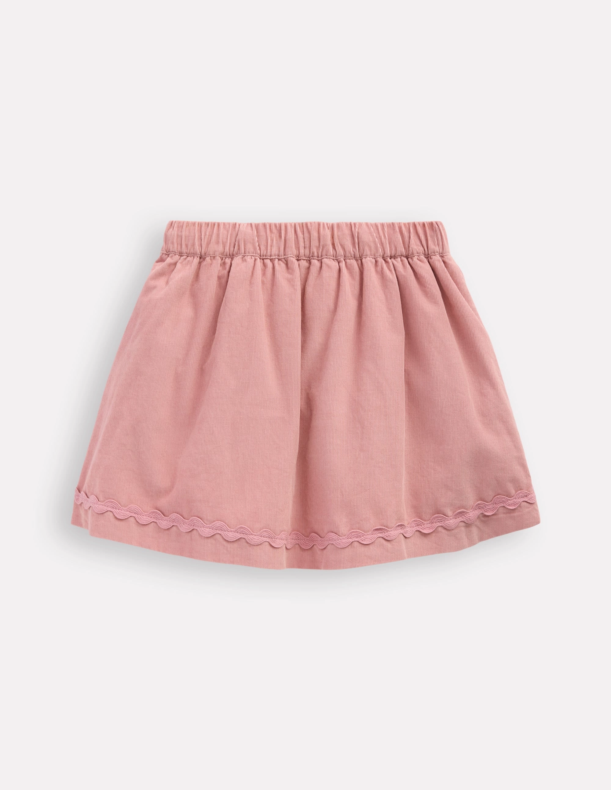 Natural Look Ric Rac Skirt-Vintage Pink