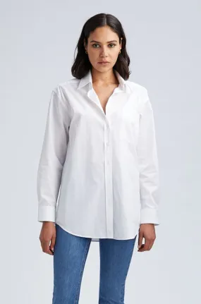 AbrasionResistant Finish UltraSoftInterior White Slim Fit Button Down With Pocket