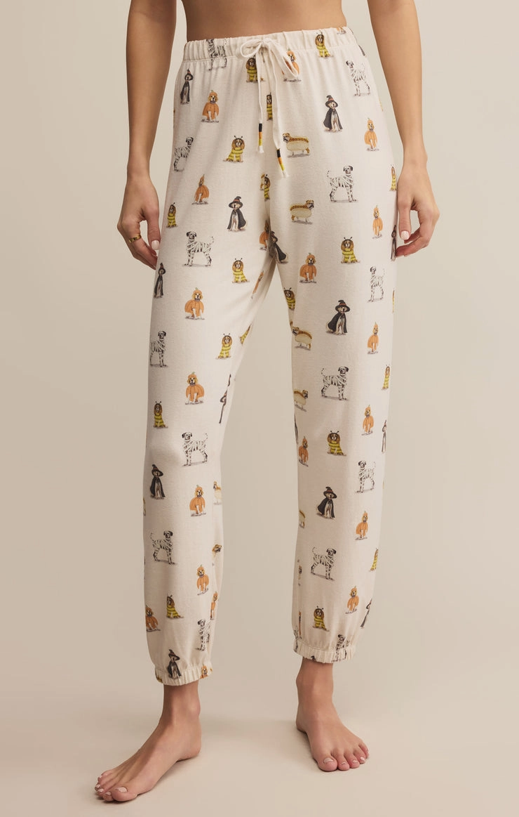 Sleek Appearance Stretch Layer Fit Classic Pup Jogger in Vanilla Ice