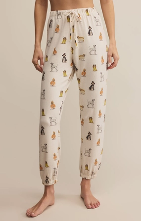 Sleek Appearance Stretch Layer Fit Classic Pup Jogger in Vanilla Ice