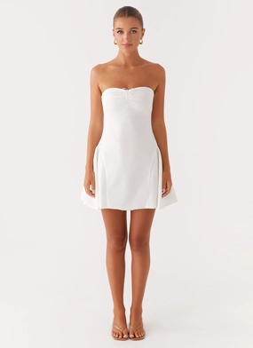 Lucille Mini Dress - White