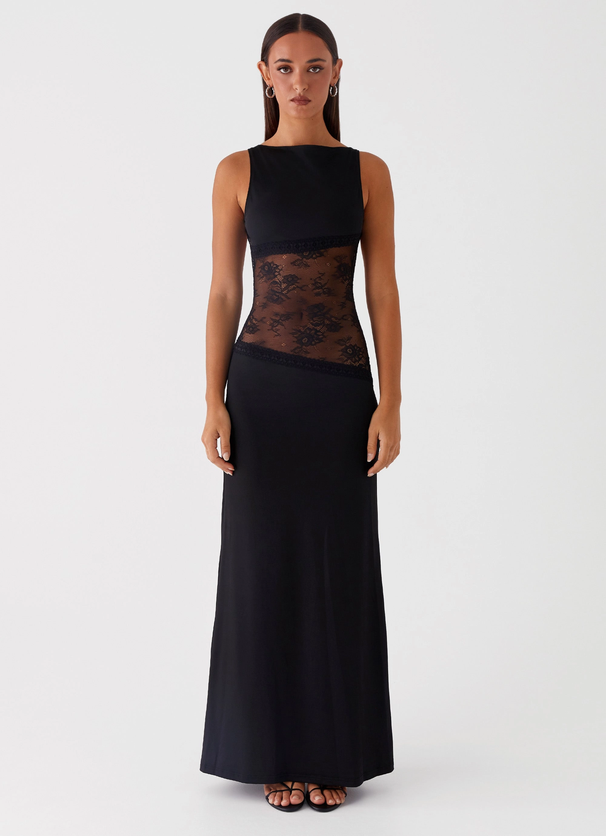 Lucinda Maxi Dress - Black