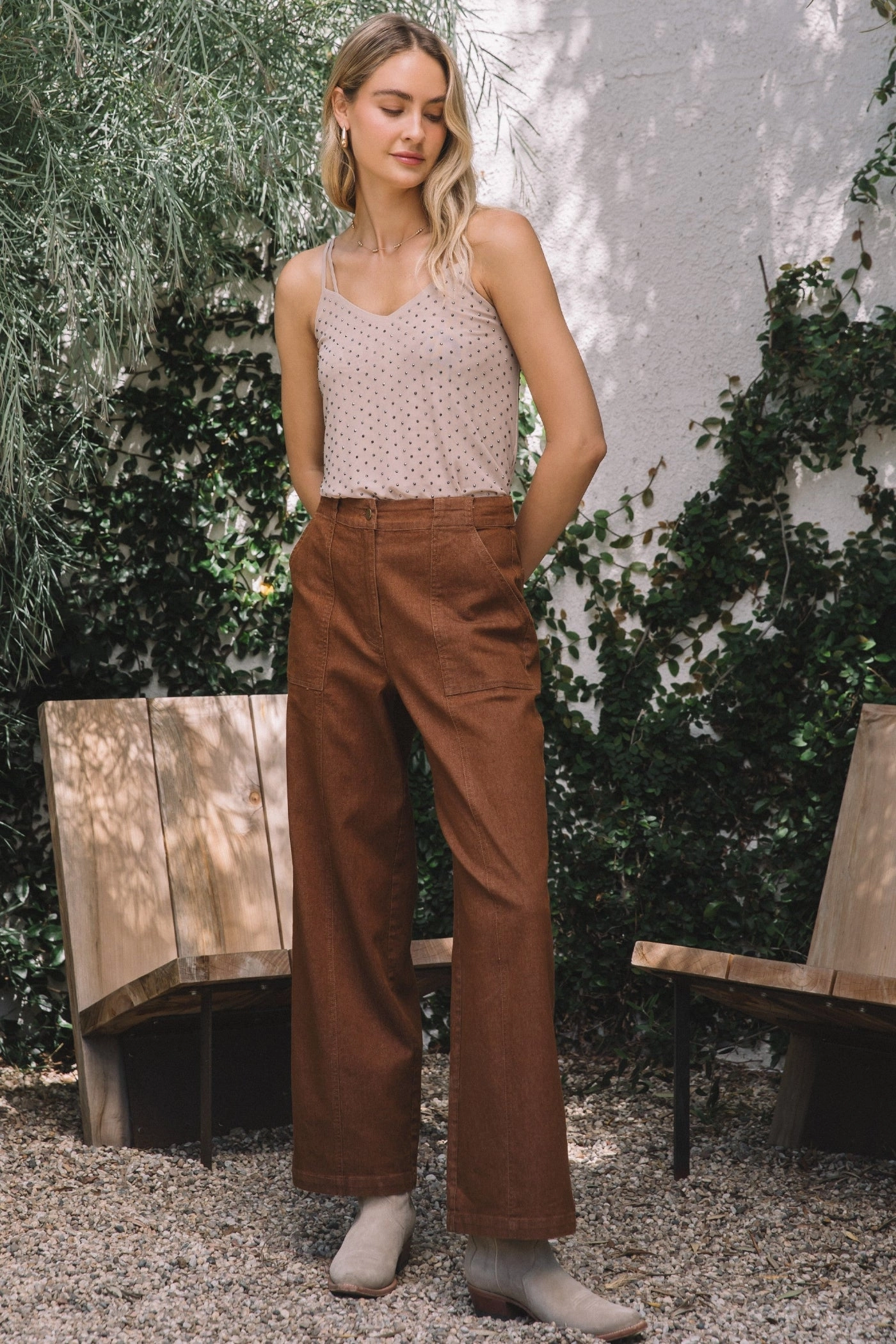 ArticulatedJoints Comfort Flex LUCY COTTON TWILL PANTS