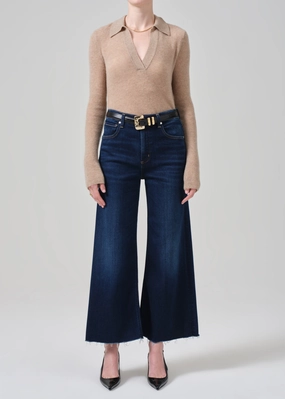 Lyra Wide Leg Crop in Lotus Slim Holiday Vibes Teen Outfit