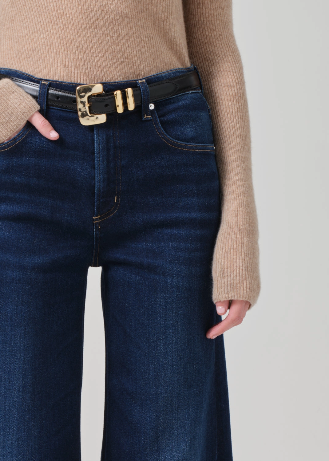 Always Fits Lyra Wide Leg Crop in Lotus