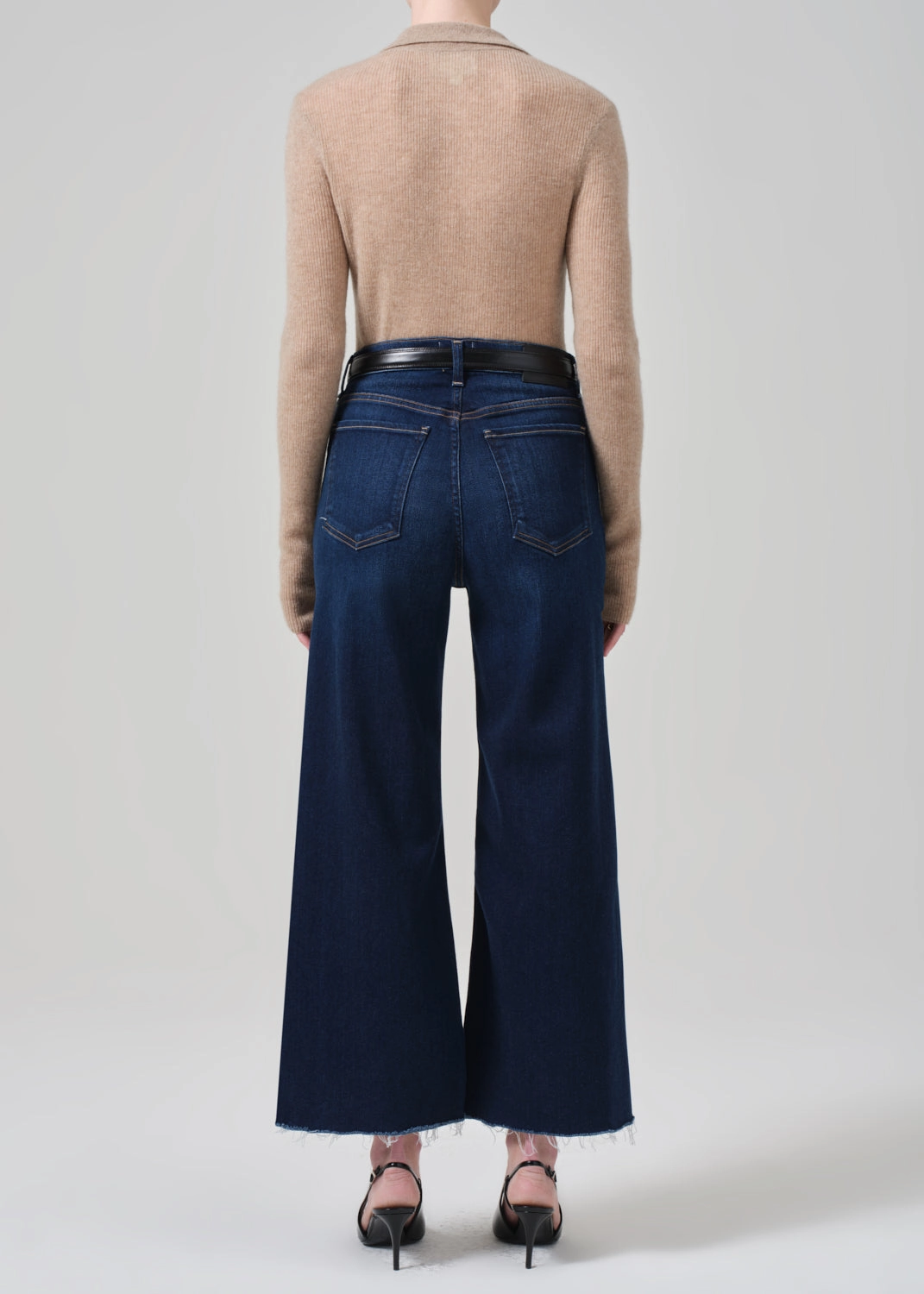 Lyra Wide Leg Crop in Lotus Home Comfort Autumn Days Elegant Laidback Style