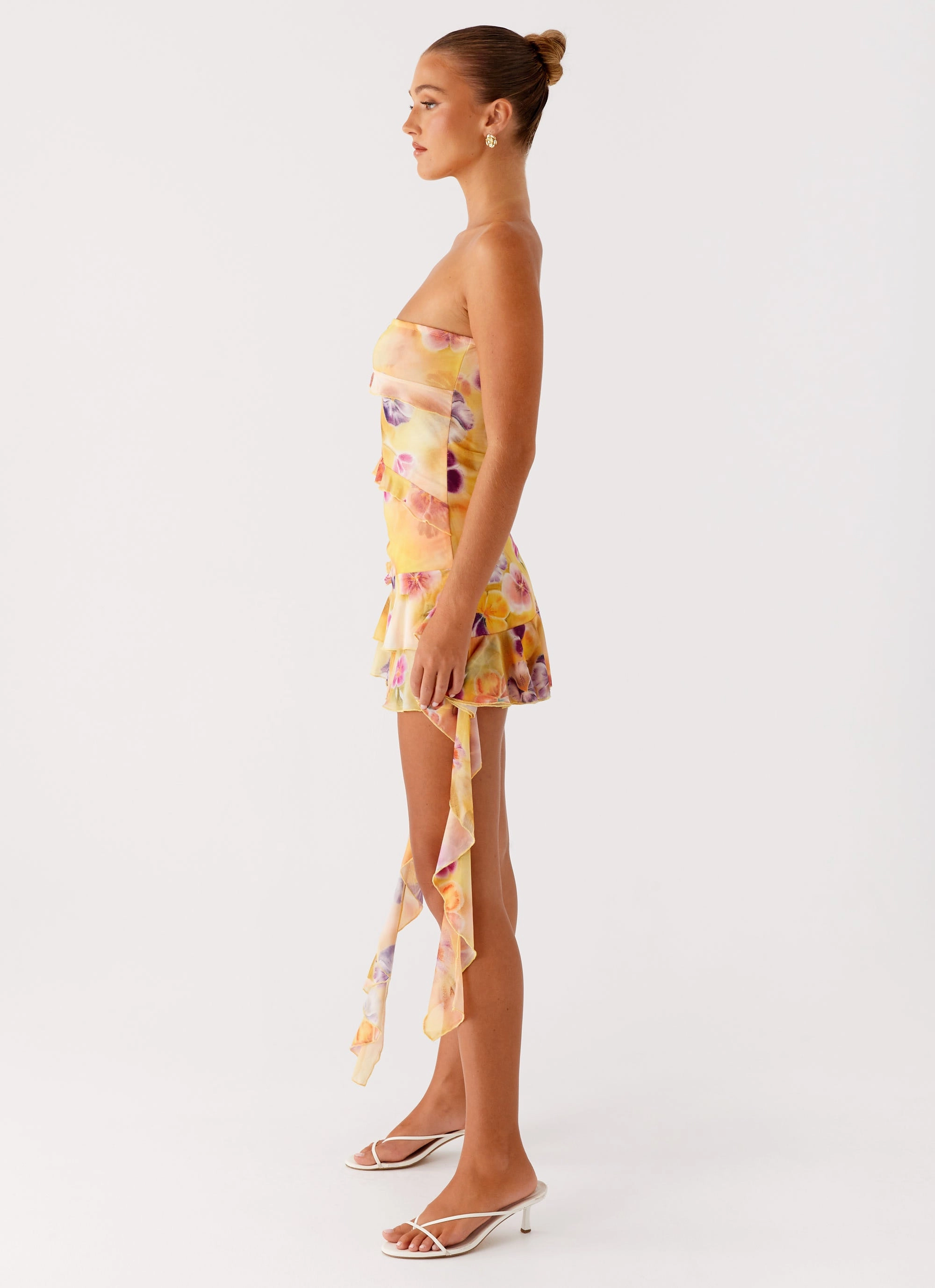 Macey Mini Dress - Sunburst Floral
