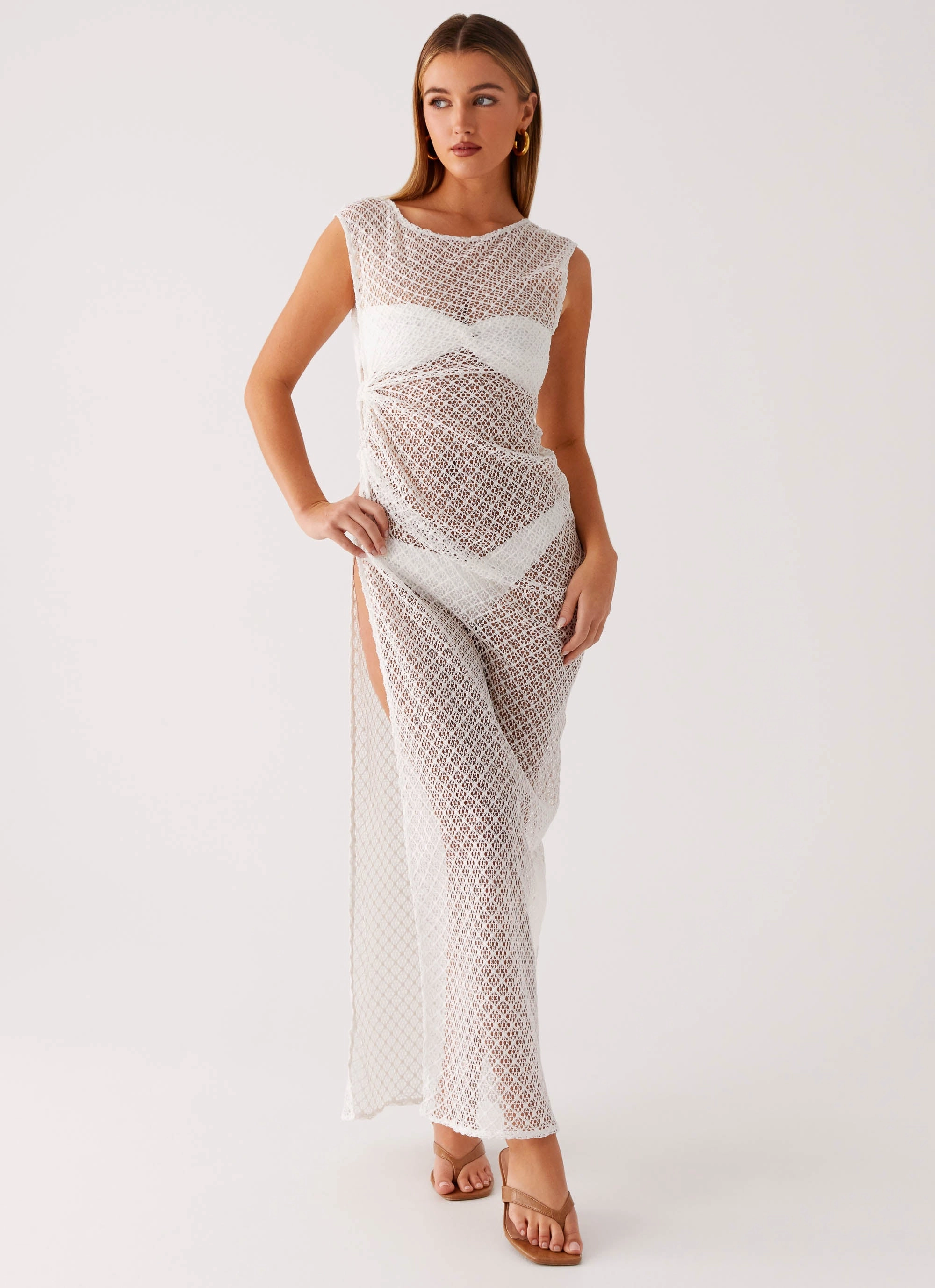 Maeva Maxi Dress - White