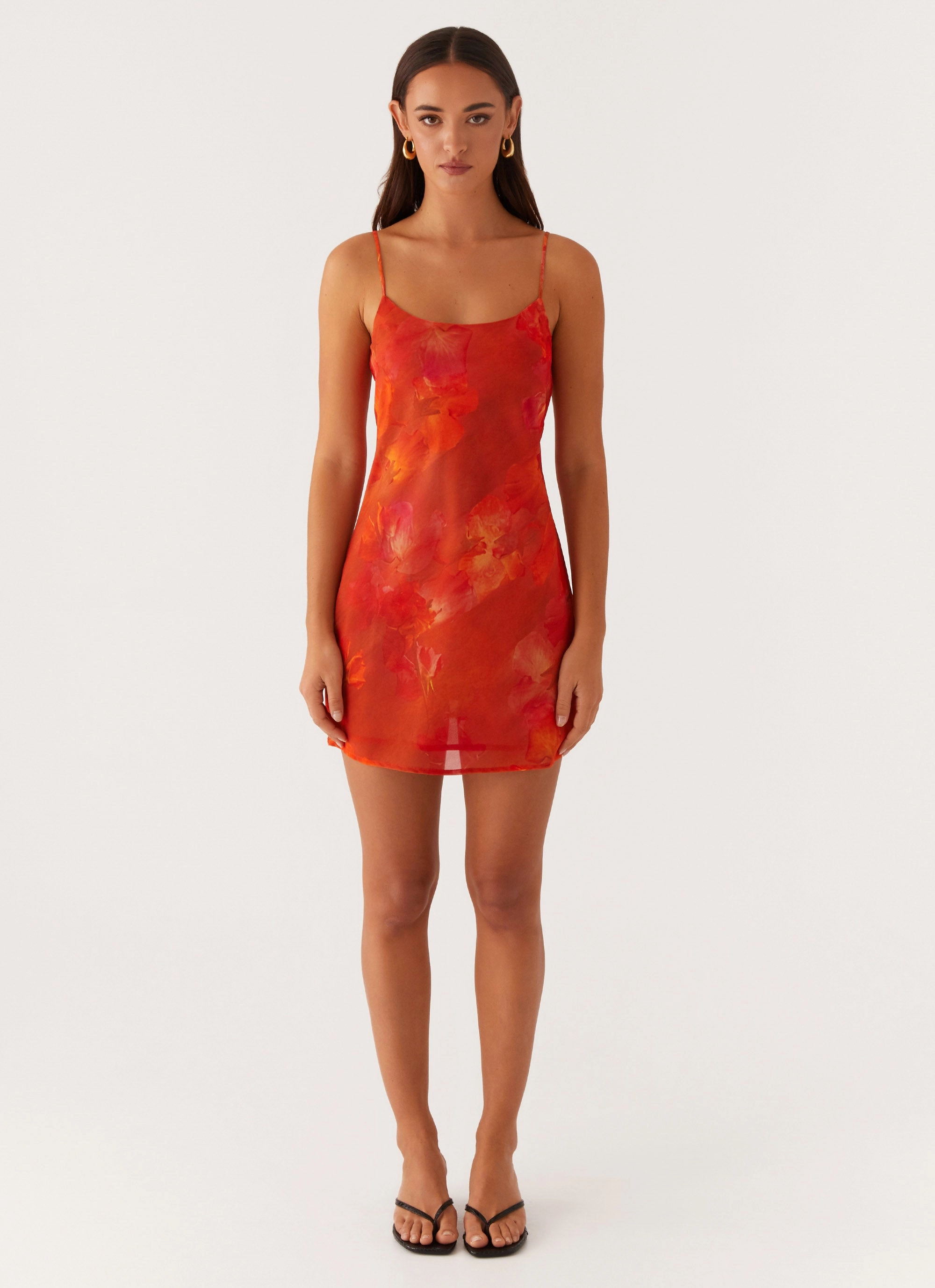 Manifest Mini Dress - Amber